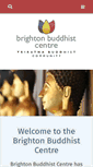 Mobile Screenshot of brightonbuddhistcentre.co.uk