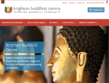 Tablet Screenshot of brightonbuddhistcentre.co.uk